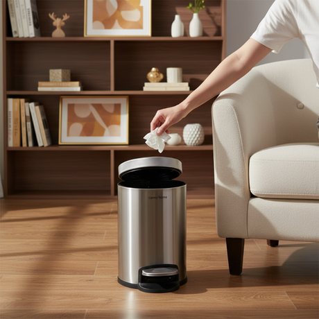 Pedal Bin 12L SS
