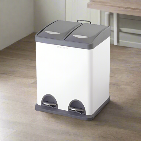 Pedal Bin 16L White