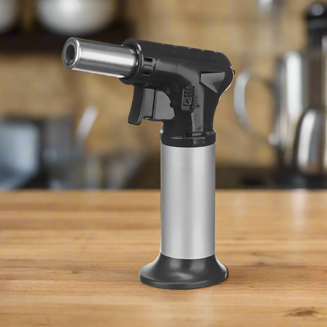 Large Blowtorch Black Silver