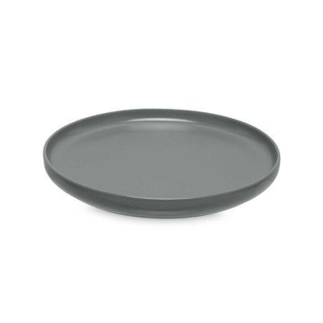 Large Stoneware Dinner Plate Dark Grey 26.5cm