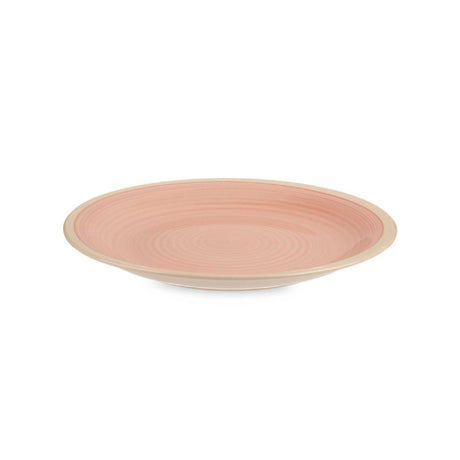 Large Stoneware Dinner Plate Pink 26.5cm