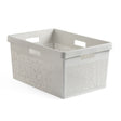 Laundry Basket Bohol Sky White 40L