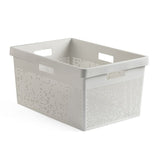 Laundry Basket Bohol Sky White 40L