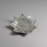 Leaf Fruit Bowl Silver