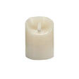 Led Flame Cream Candle 10cm