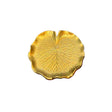 Lilly Leaf Serving Tray Gold