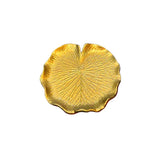 Lilly Leaf Serving Tray Gold
