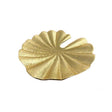 Lotus Leaf Dish Gold