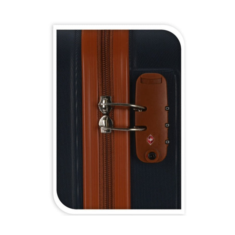 Luggage Set 3pcs Abs Blue