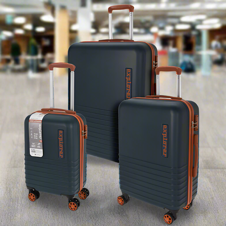 Luggage Set 3pcs Abs Blue