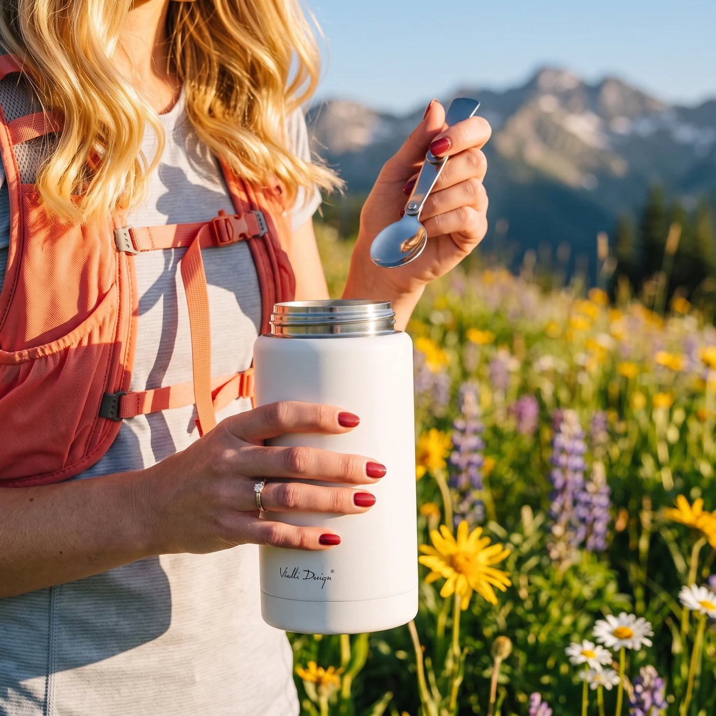 Lunch Thermos 750ml FUORI White