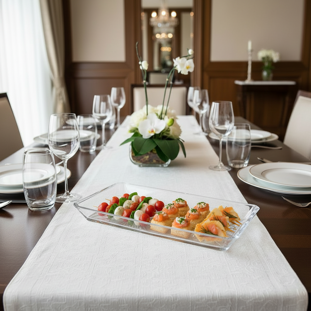 Madlen Crystalline Tray 27.5 x 16.5cm