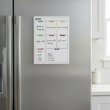 Magnet for Fridge Notes A3 Weekly