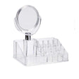 Makeup Organizer With Mirror 16 Slots