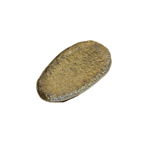 Mango Shape Dry Fruit Serving Tray Antique Gold