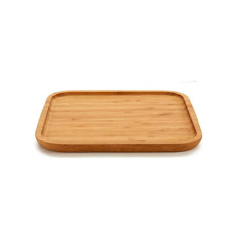 Medium Squared Bamboo Plate Appetizer