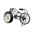 Metal Black Cycle Clock