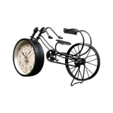 Metal Black Cycle Clock