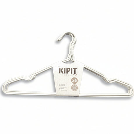 Metal Clothes Hanger White (Set of 6pcs)