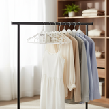 Metal Clothes Hanger White (Set of 6pcs)