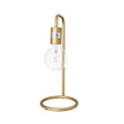 Metal Light Lamp 39cm Golden