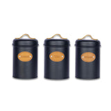 Metal Multipurpose Canister Food Storage Container (Set of 3)
