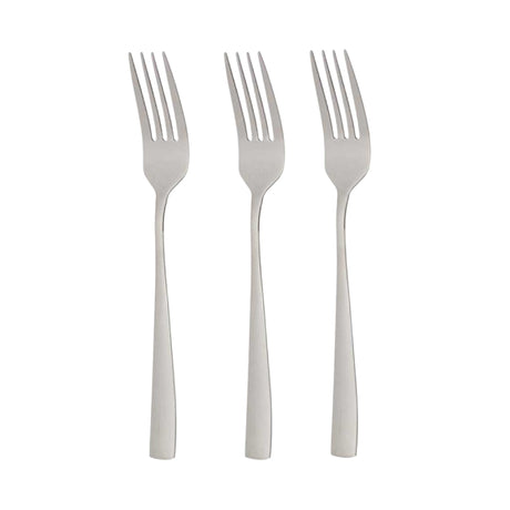 Metal Table Fork Silver (Set of 3)