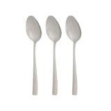 Metal Table Spoons Silver (Set of 3)