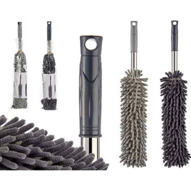 Microfiber Handle Metallic Duster Ass 2 Dark Color