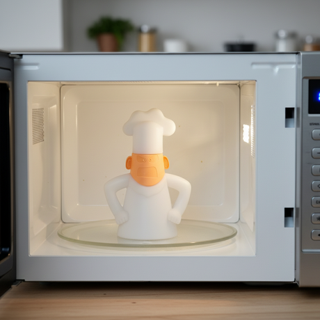 Microwave Cleaner Angry Chef