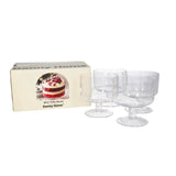 Mini Glass Trifle Bowls 400ml (Set of 4pcs)