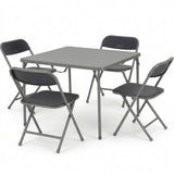 Modern 4-Person Dining Table and Chair Set.