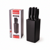 Black Knife Set 6 Pcs