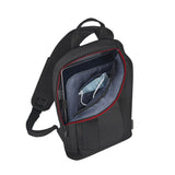 Monosling Shoulder Bag With Tablet Pocket Black