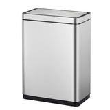 Motion Sensor & Manual Bin 20L+20L Stainless Steel