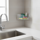 Multi Purpose Corner Storage Basket Standard Glace