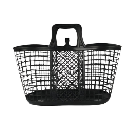 Multi Purpose Plastic Storage Basket Black