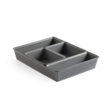 Multi Purpose Storage Organizer Slim Basket Bohol Anthracite Grey (Set of 4)