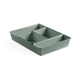 Multi Purpose Storage Organizer Slim Basket Bohol Sage Green (Set of 4)