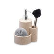 Natural Stone Resin Dispenser Scouring Pad Brush