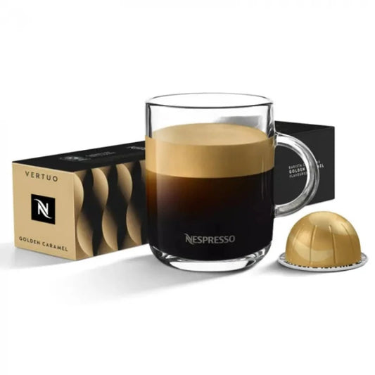 Nespresso Golden Caramel Vertuo line Pods