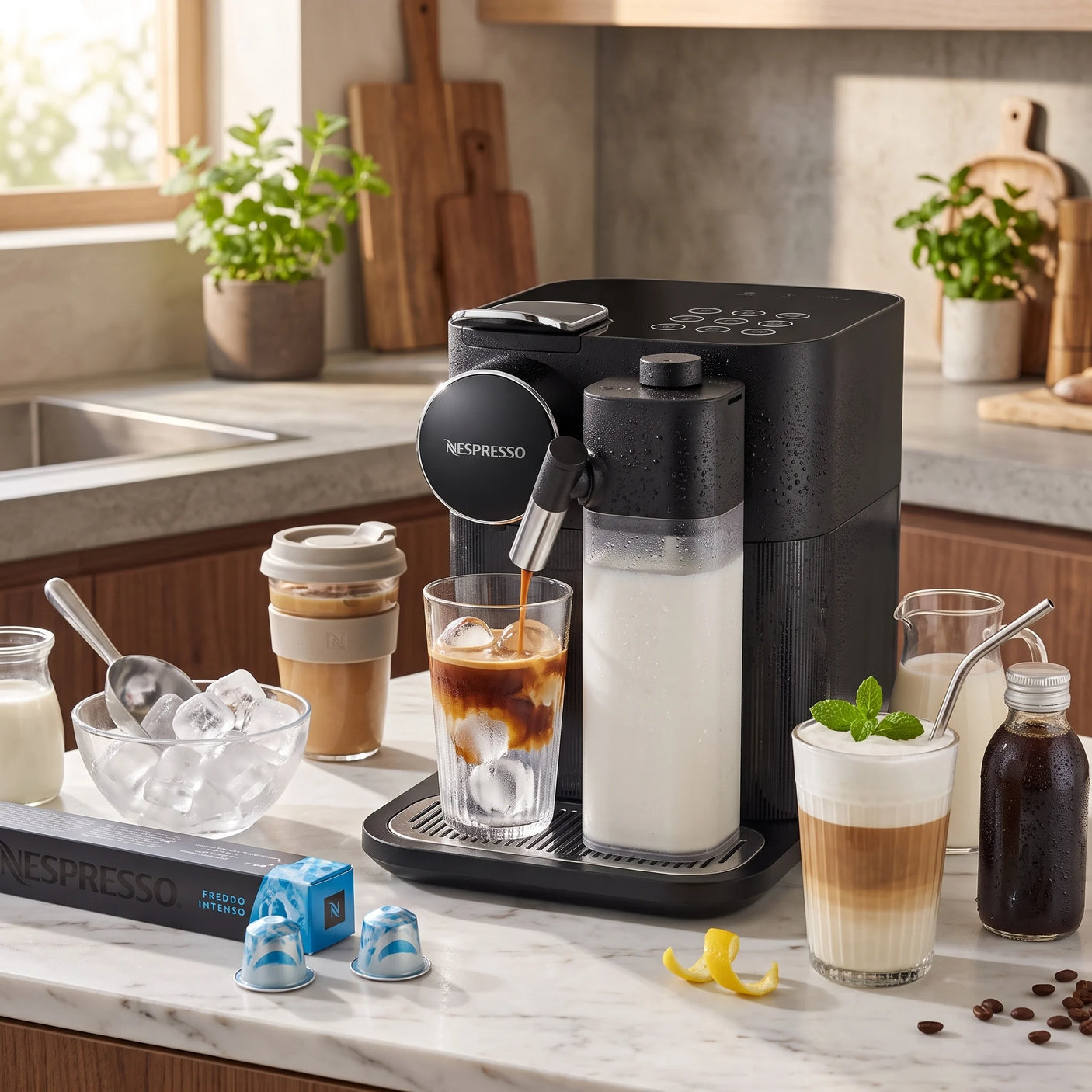 Nespresso Gran Lattissima Coffee Machine Black