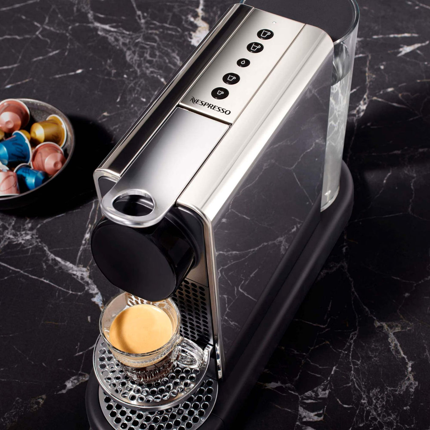 Nespresso CitiZ Platinum Stainless Steel Coffee Machine