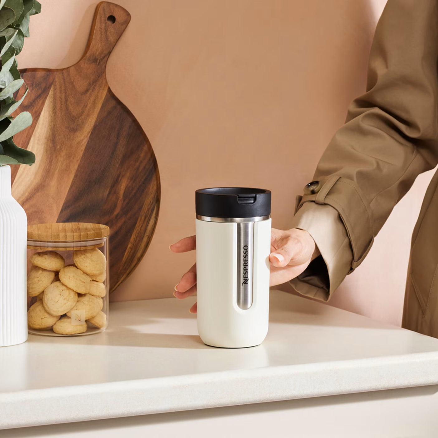 Nespresso Nomad Travel Mug Vanilla Ice 400ml