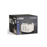 Westinghouse Retro 4 Slice Toaster White