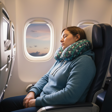 Memory Foam Travel Pillow