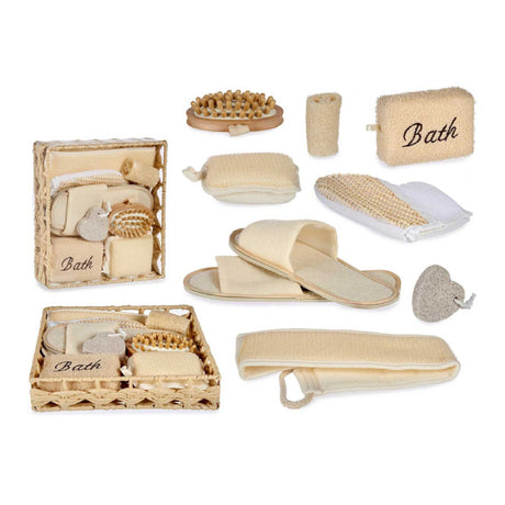 Bath Sets With Rattan Basket