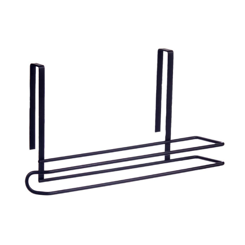 Black Metal Kitchen Paper Roll Holder