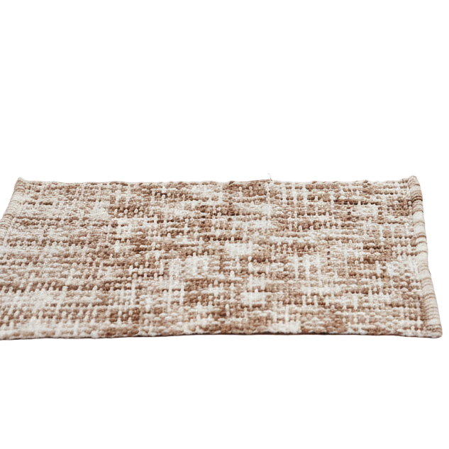 Beige Knitted Bath Mat 50x80cm