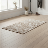 Beige Knitted Bath Mat 50x80cm